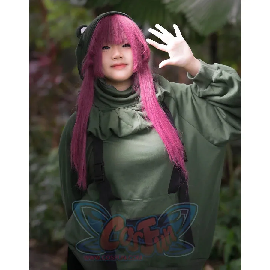 【READY TO SHIP   FREE SHIPPING】COSFUN Original Animal Tales: The Frog Prince Green Pullover Full Zip Hoodie IF0001