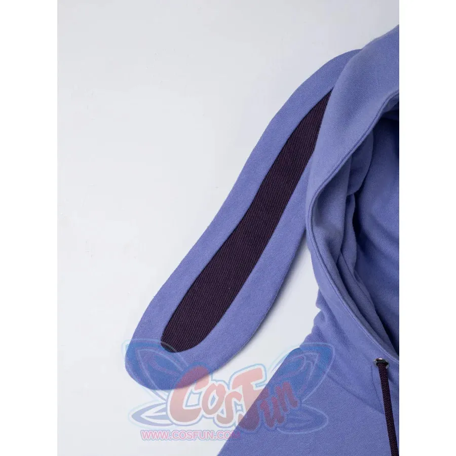 【READY TO SHIP   FREE SHIPPING】COSFUN Original Zoo Purple Bunny Hoodie FY0061