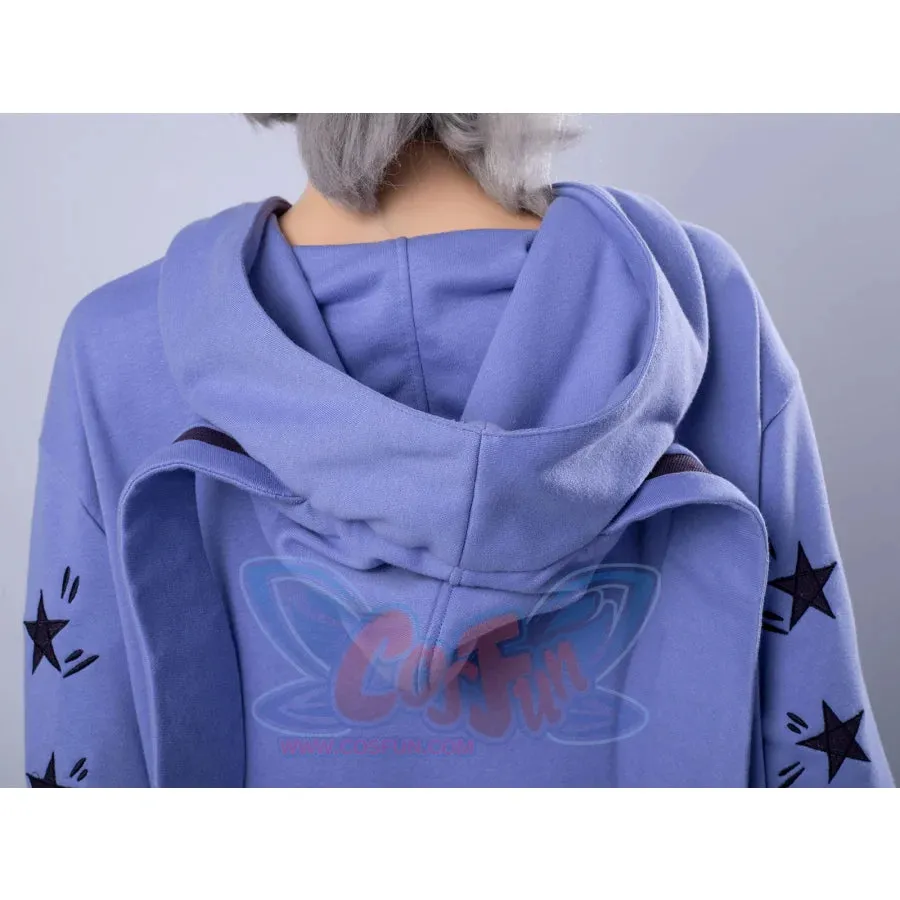 【READY TO SHIP   FREE SHIPPING】COSFUN Original Zoo Purple Bunny Hoodie FY0061