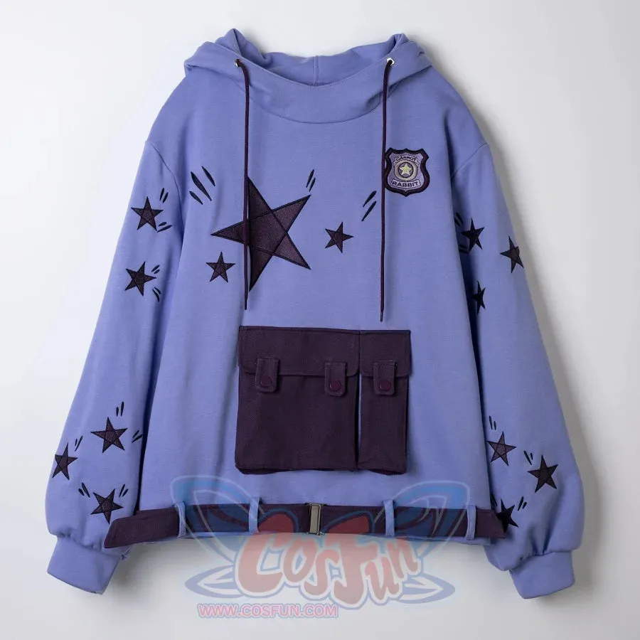 【READY TO SHIP   FREE SHIPPING】COSFUN Original Zoo Purple Bunny Hoodie FY0061