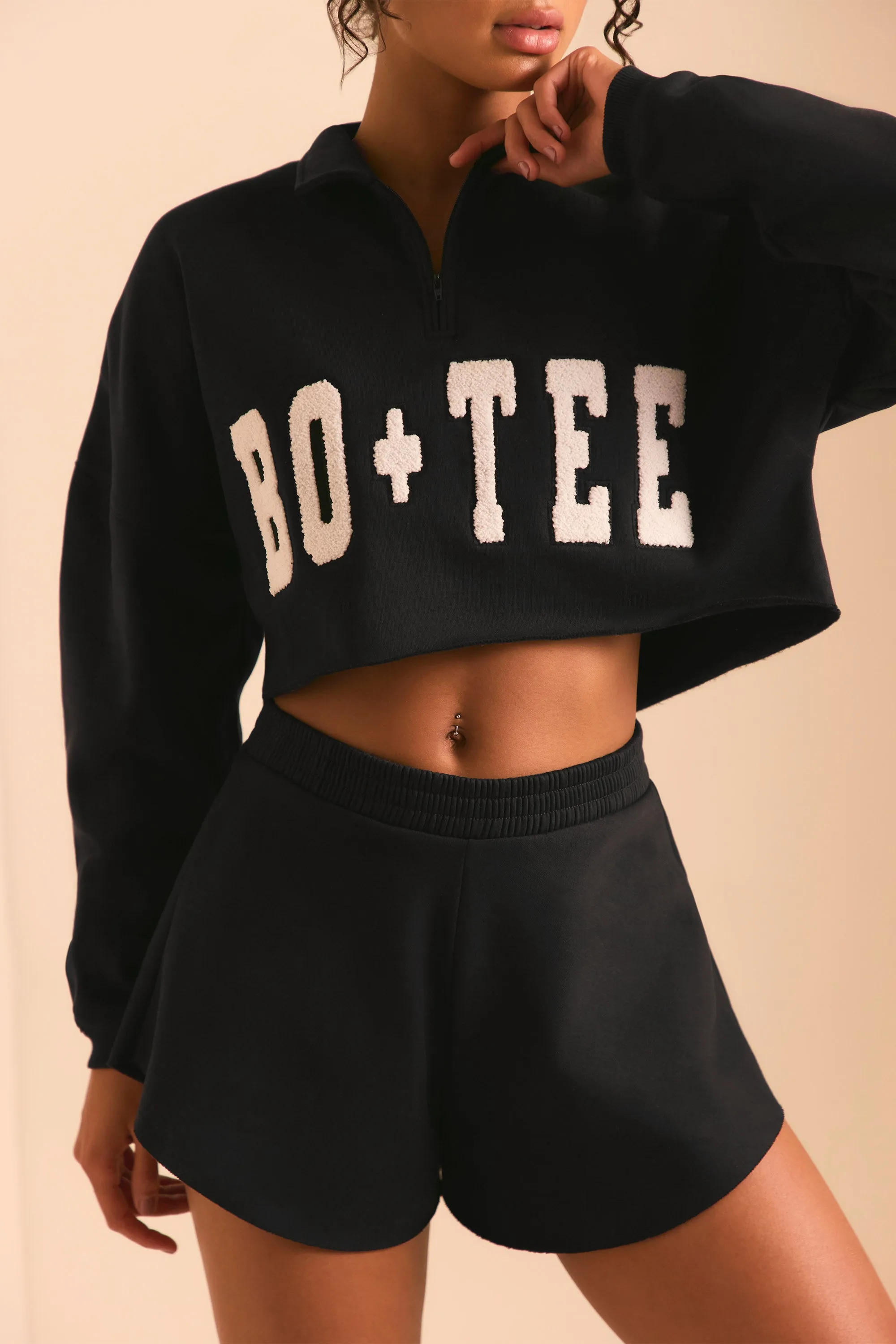 Relax - Sweat Shorts in Black