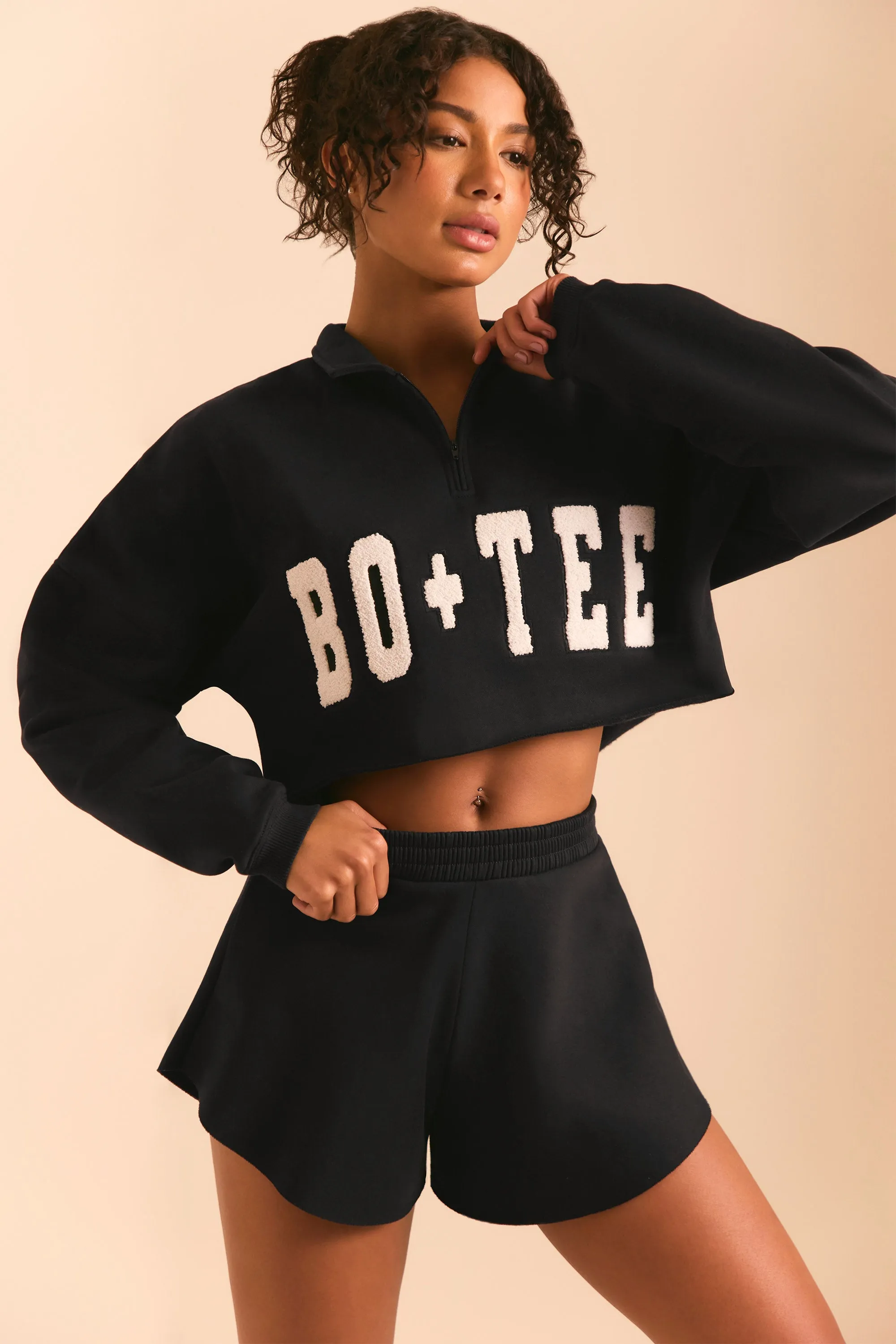 Relax - Sweat Shorts in Black