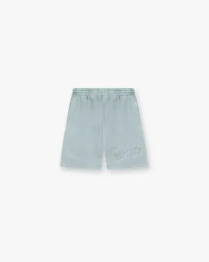 Rep Applique Shorts - Forest Green