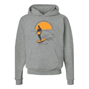 Retro Surfer - Unisex Ecosmart Hooded Sweatshirt