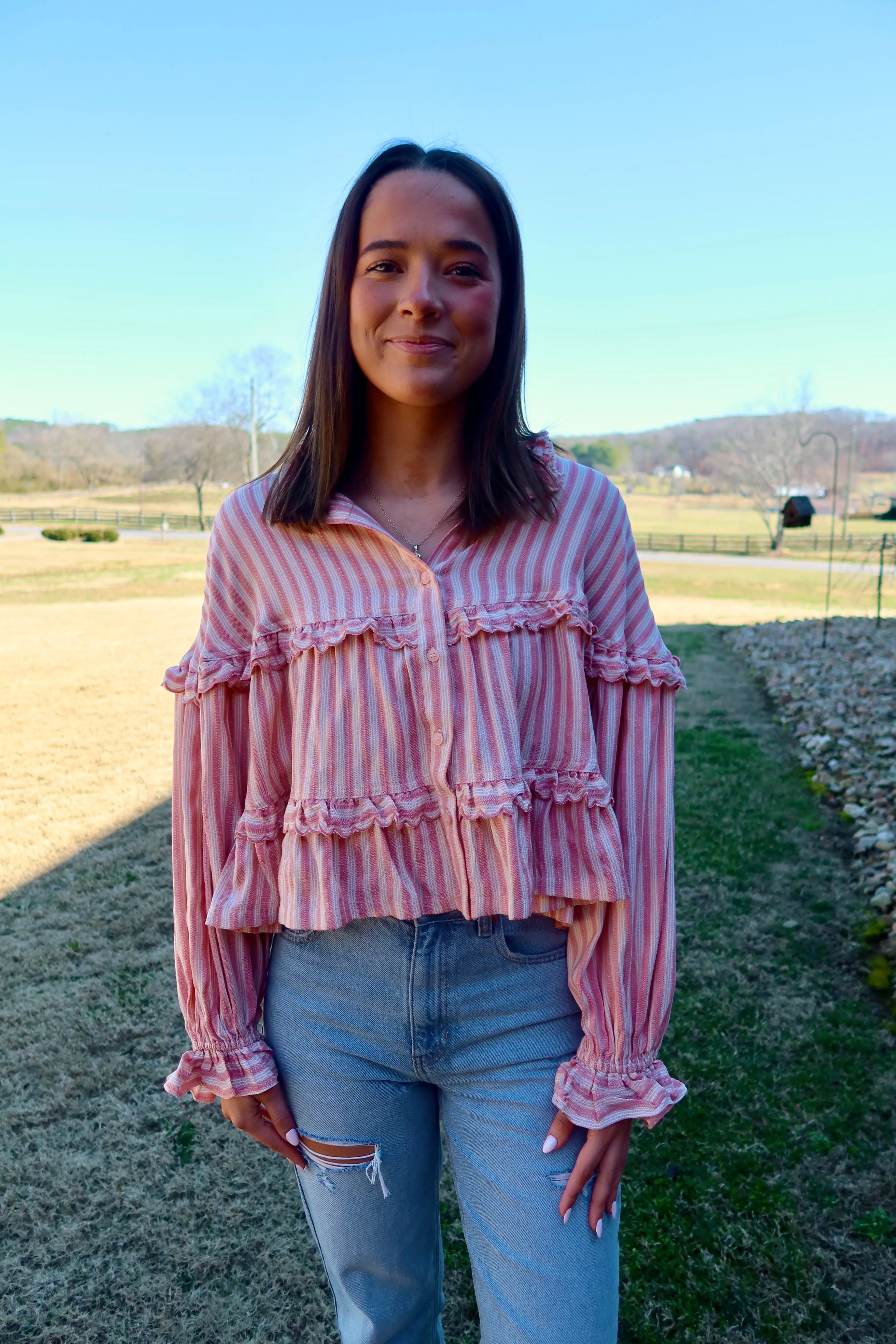 Reversible Flowy Boho Top