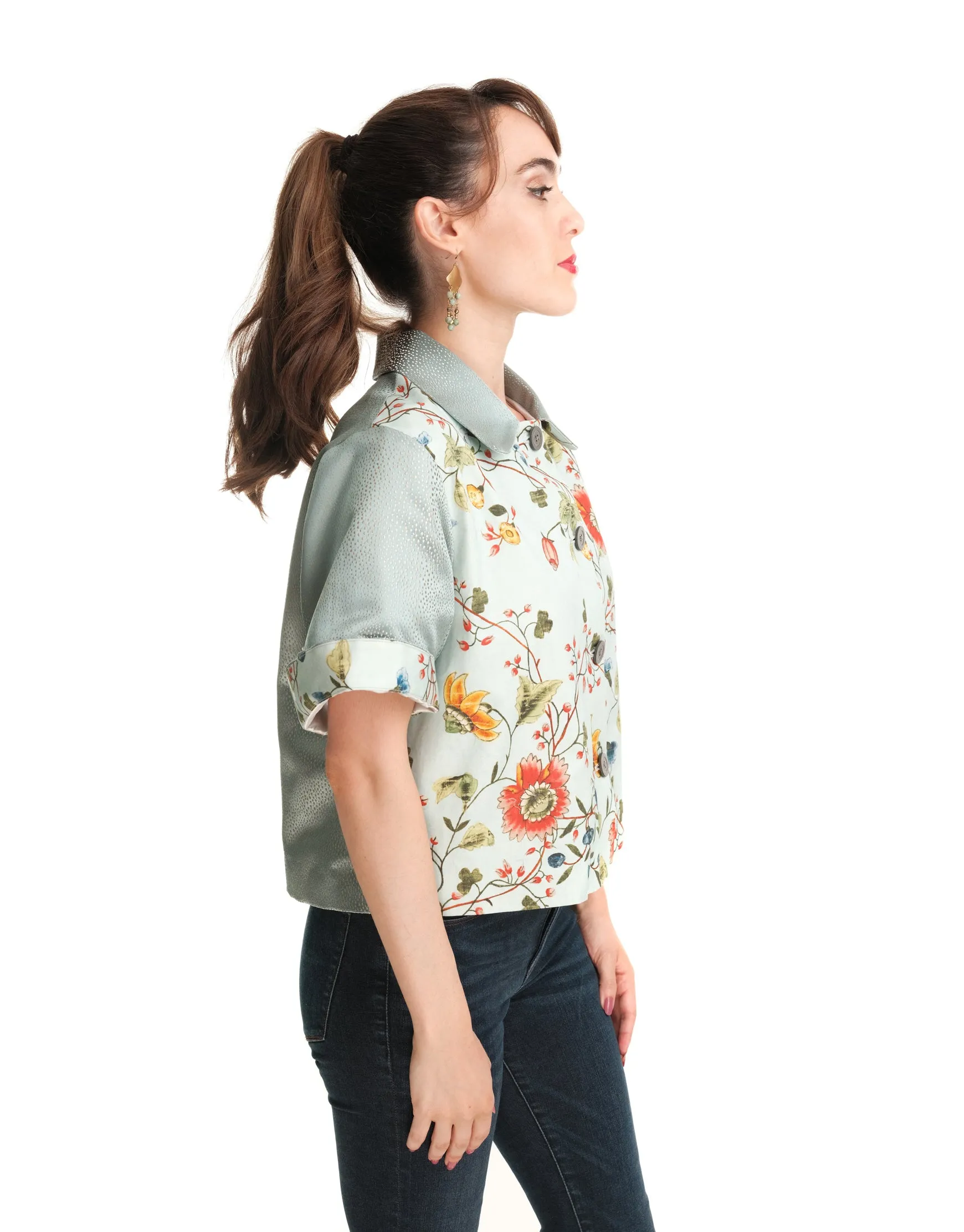 ReWeave X Rubelli - The Kelly Jacket -Lady Bloom