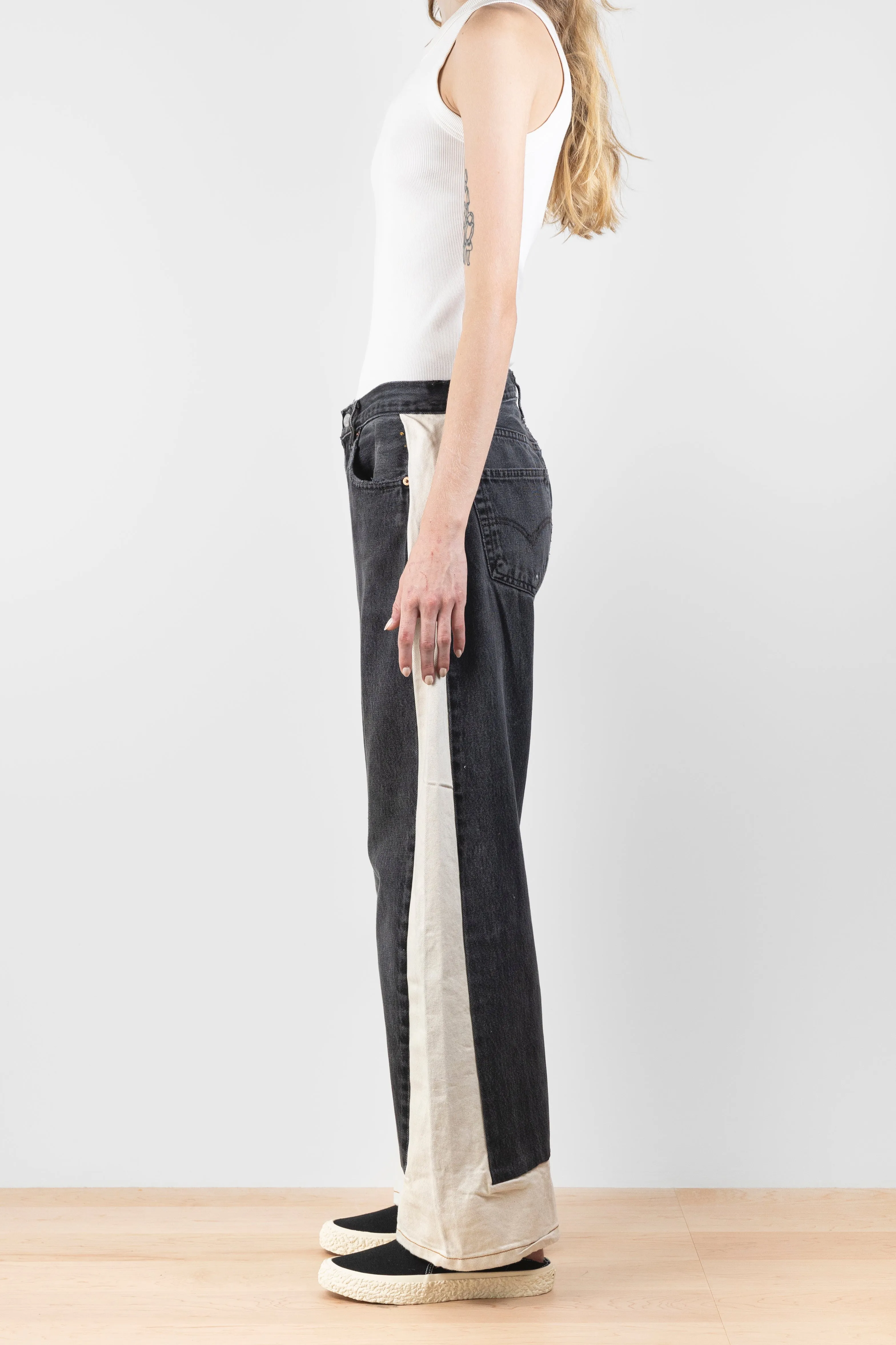Reworked Slouch Vintage Black/Natural