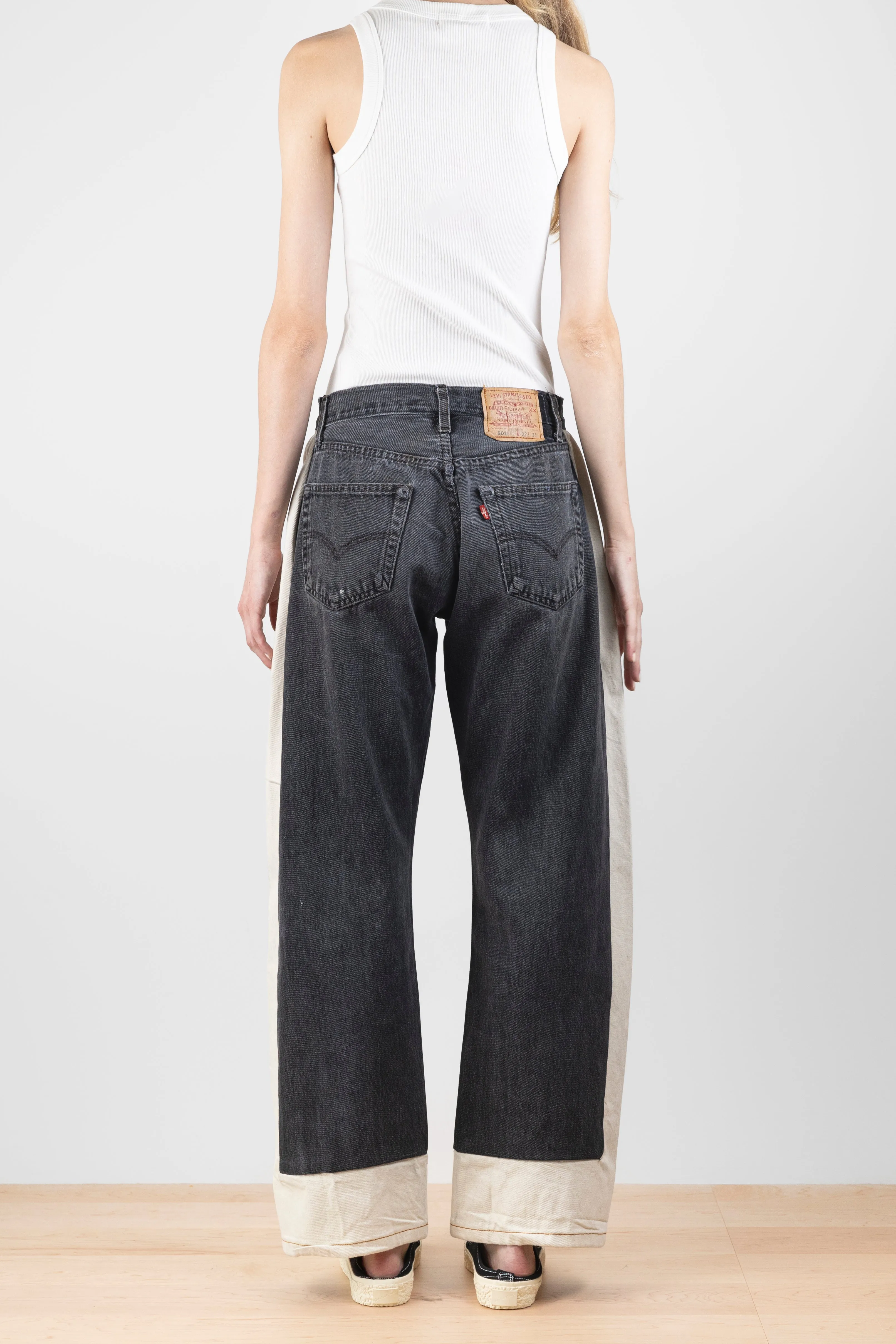 Reworked Slouch Vintage Black/Natural