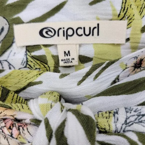 Rip Curl Beach Botanica Flowy Tropical Floral Shorts Tie Waist | Medium