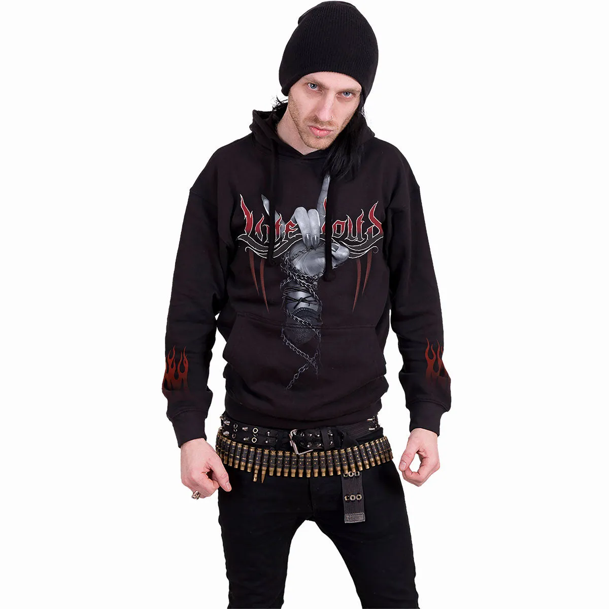 ROCK LOUD - Hoody Black