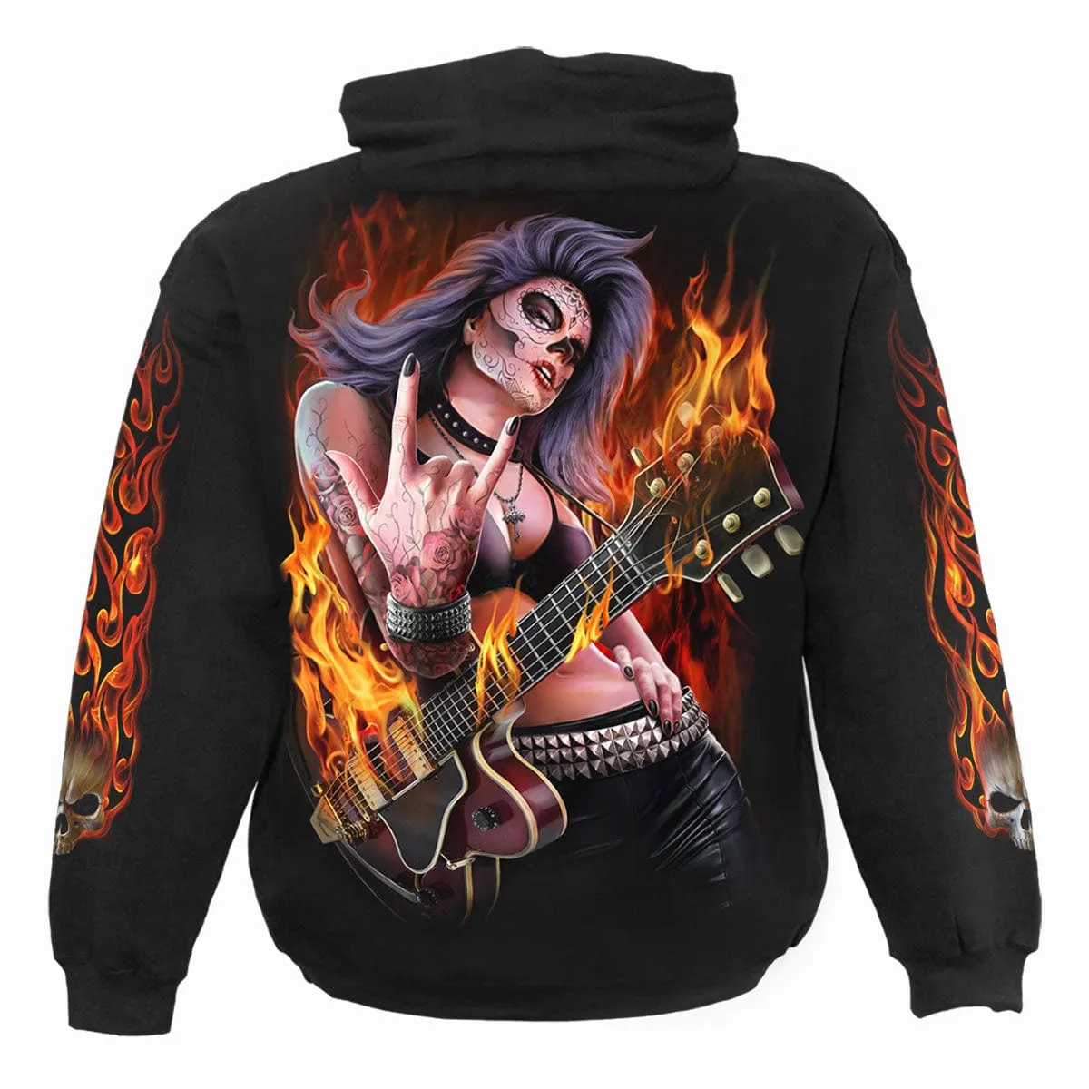ROCKING THE DEAD - Hoody Black