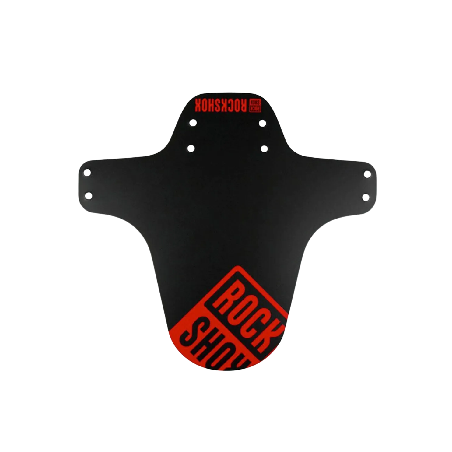 RockShox MTB Fork Fender - Black/Red
