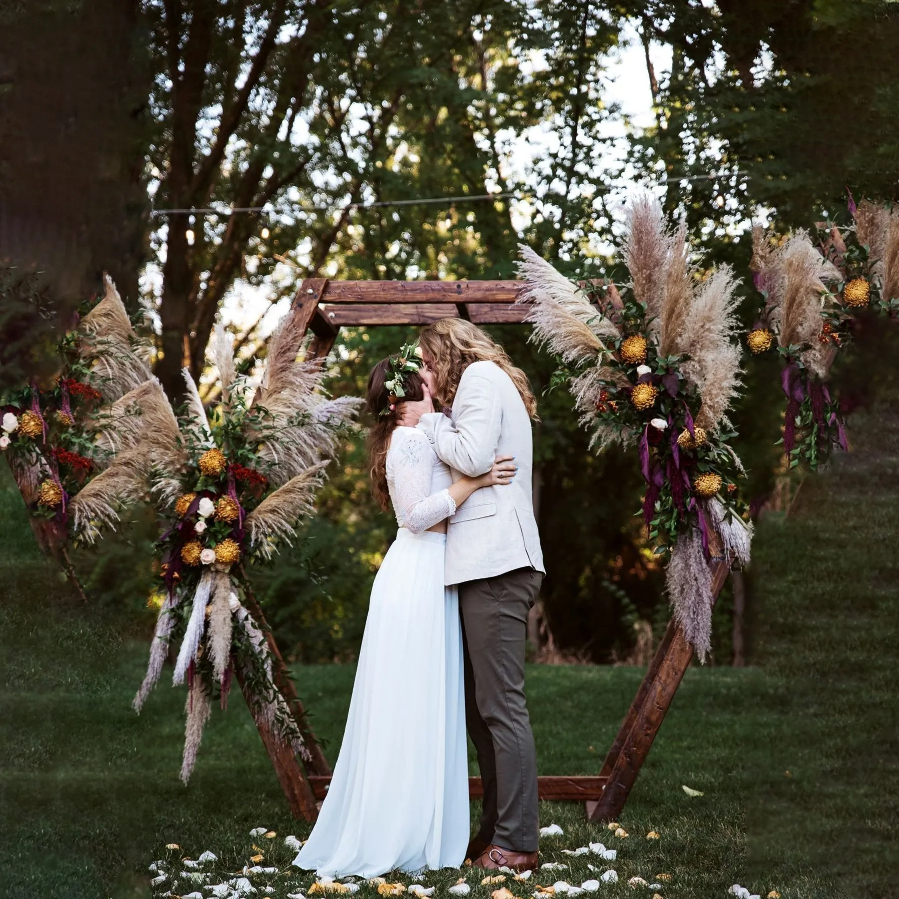 Romantic style Bridal chiffon skirt #3033
