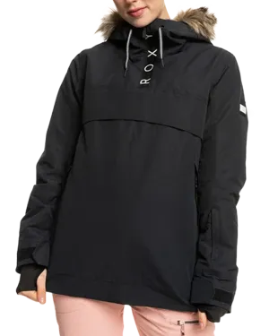 Roxy Women's Shelter Technical Snow Jacket - True Black