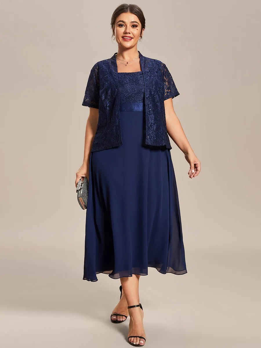 Roycebridal Aella two piece mother of the bride/groom suit in navy Express NZ wide