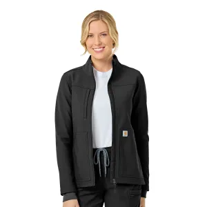 Rugged Flex C81023 Bonded Fleece Jacket Black