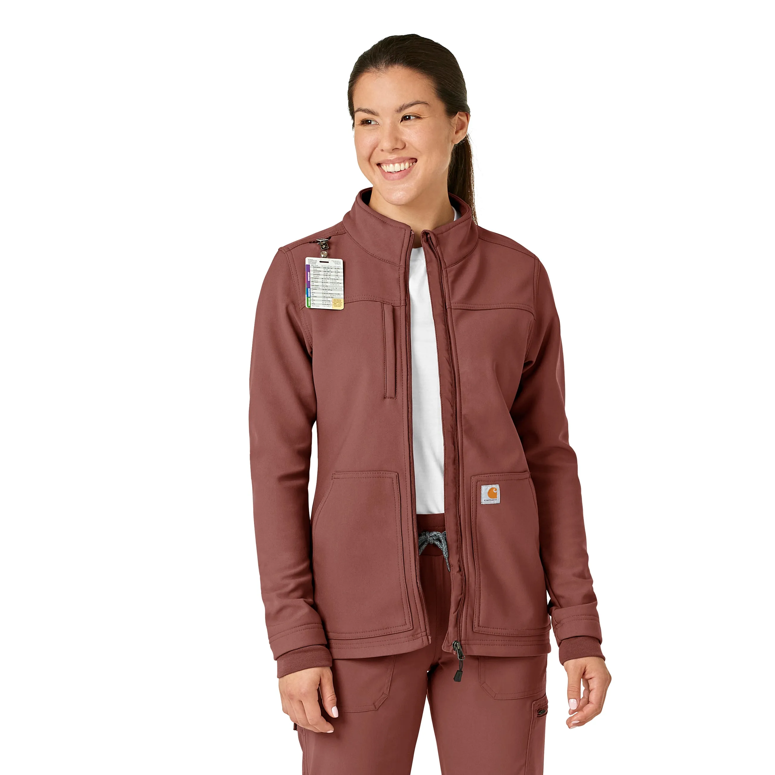 Rugged Flex C81023 Bonded Fleece Jacket Sable