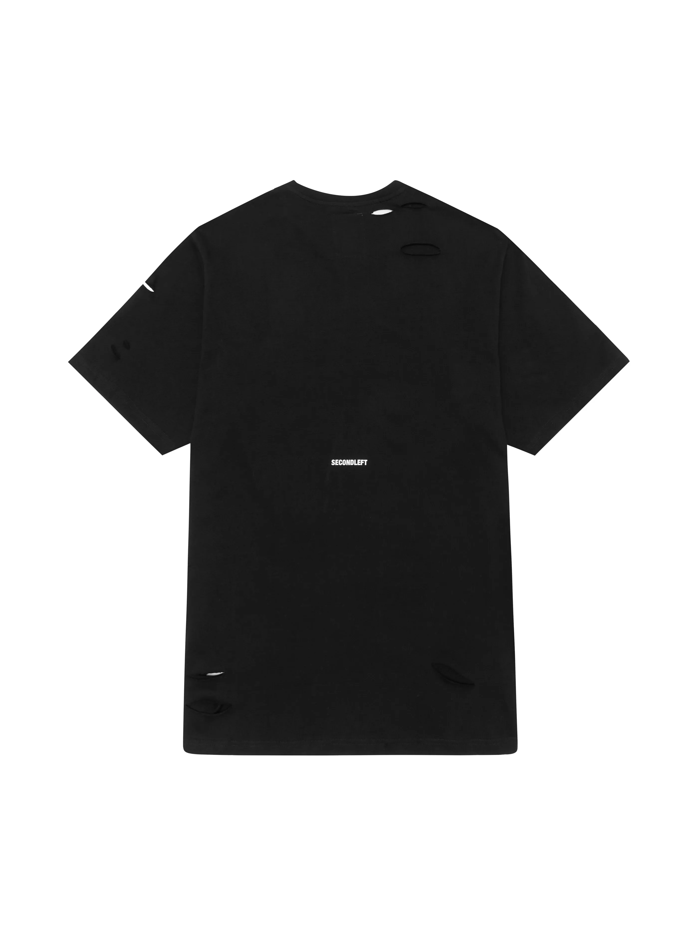 S1 Distressed Tee - Black