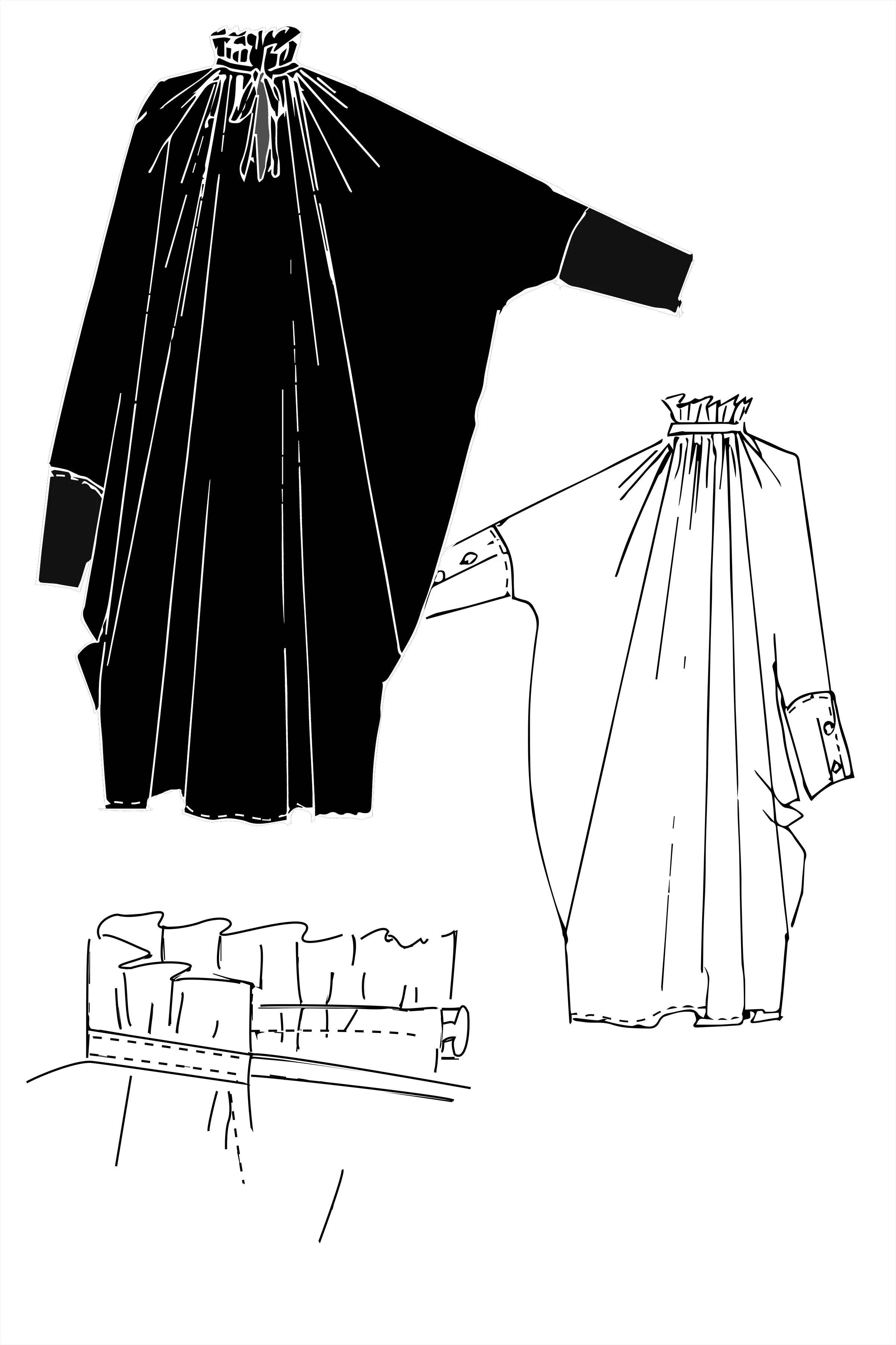 Sache Dress - Black Crepe