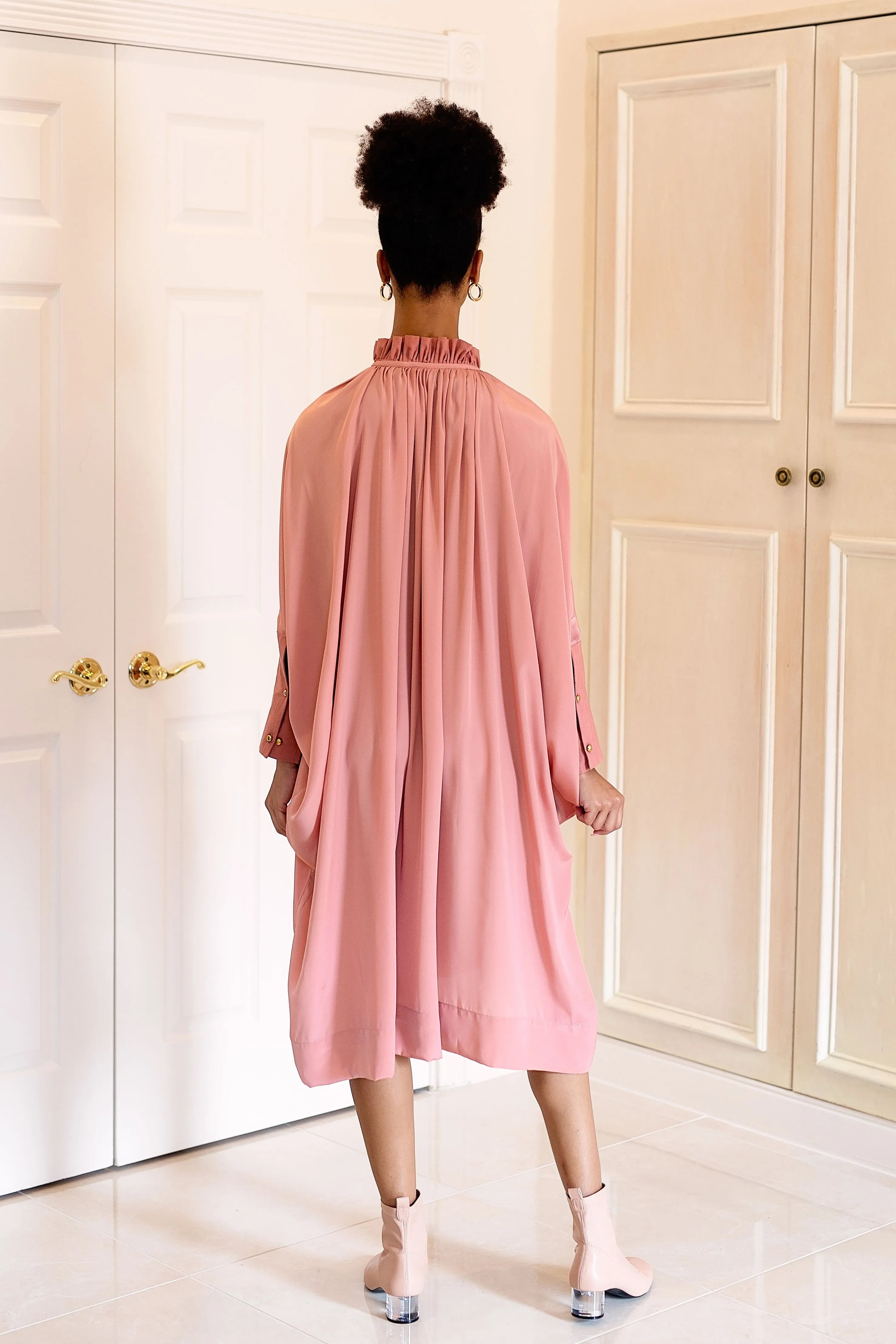 Sache Dress - Rose Crepe