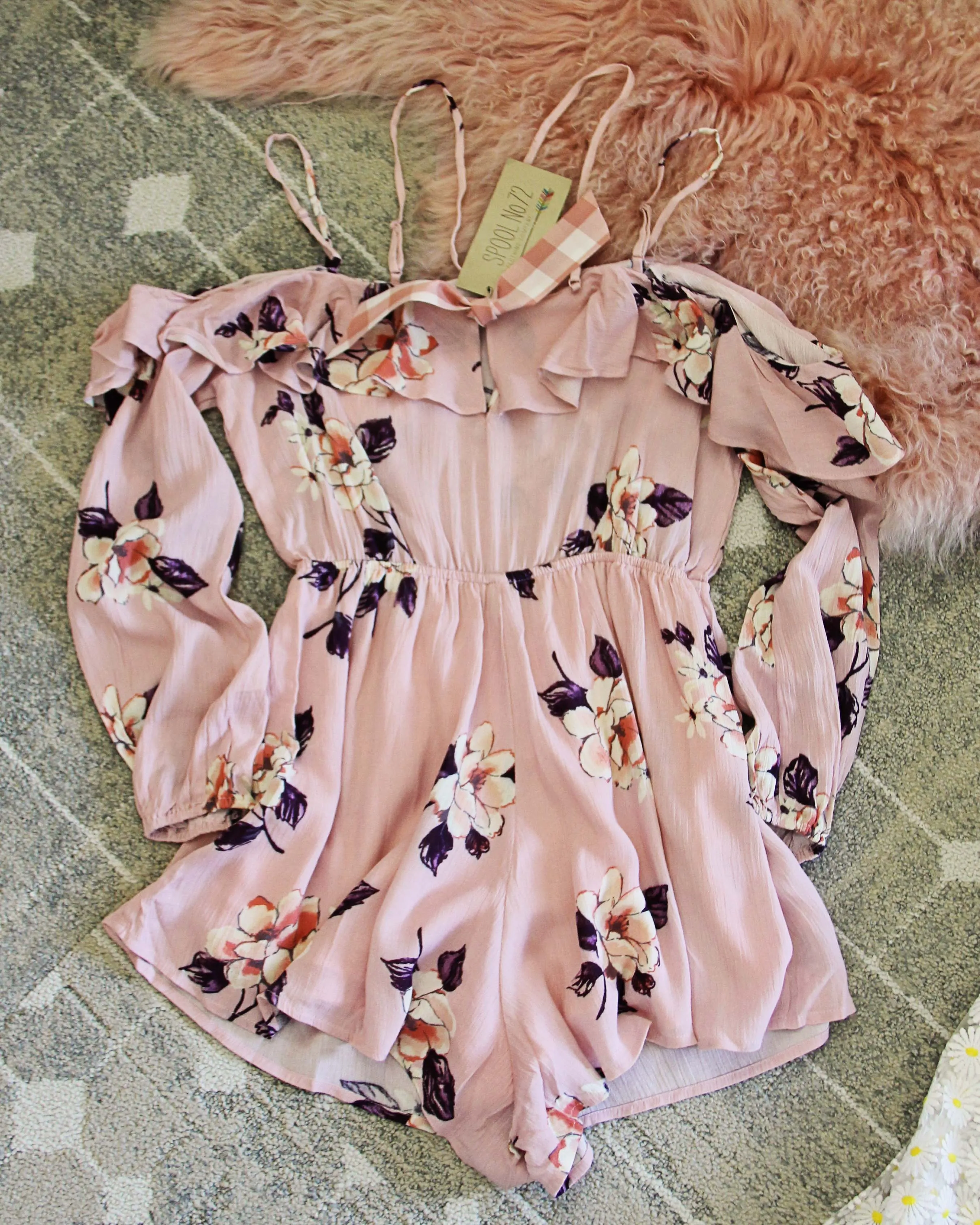 Sadie Pink Romper