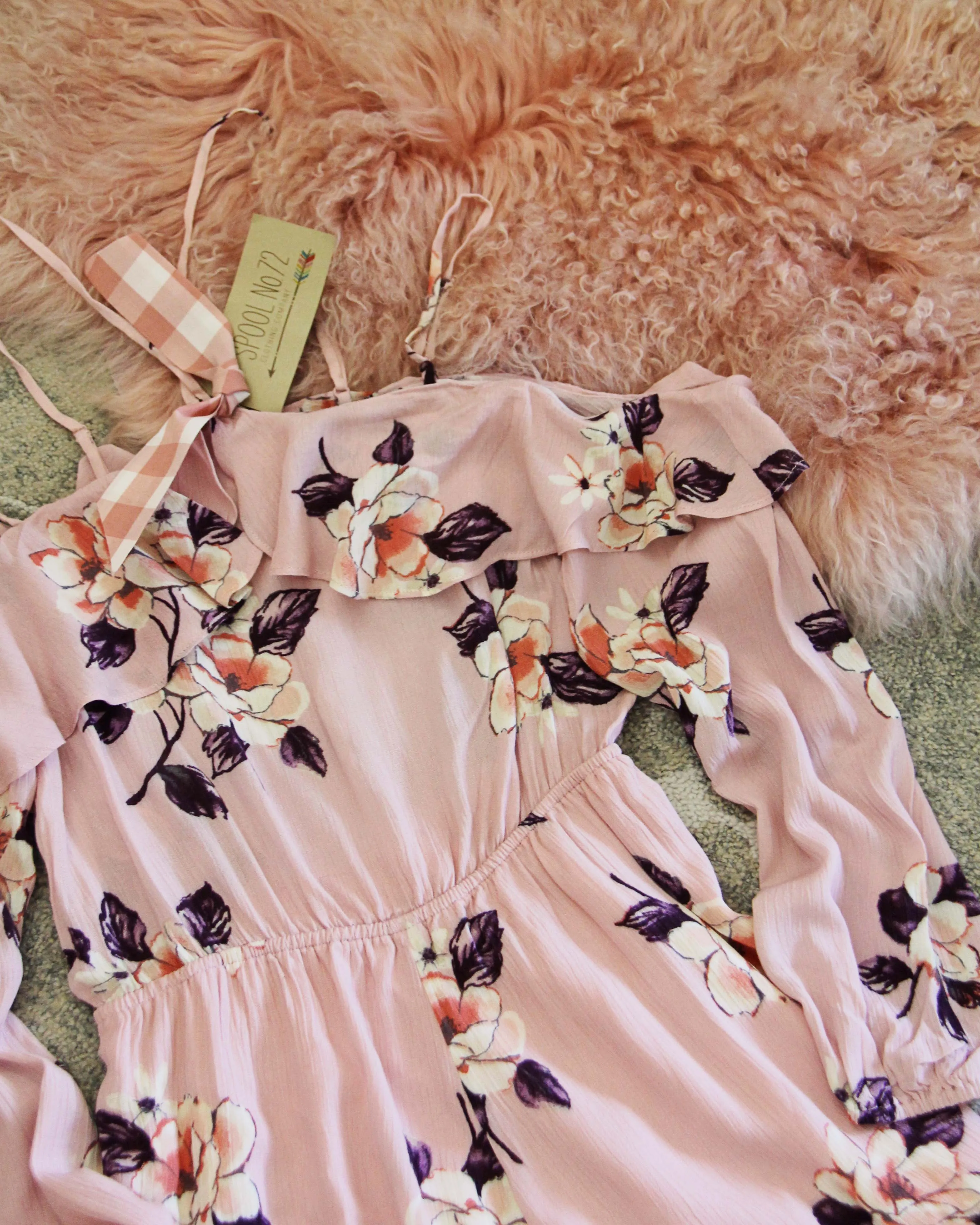 Sadie Pink Romper