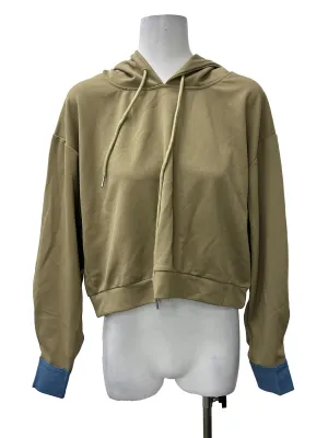 Sage Cropped Hoodie
