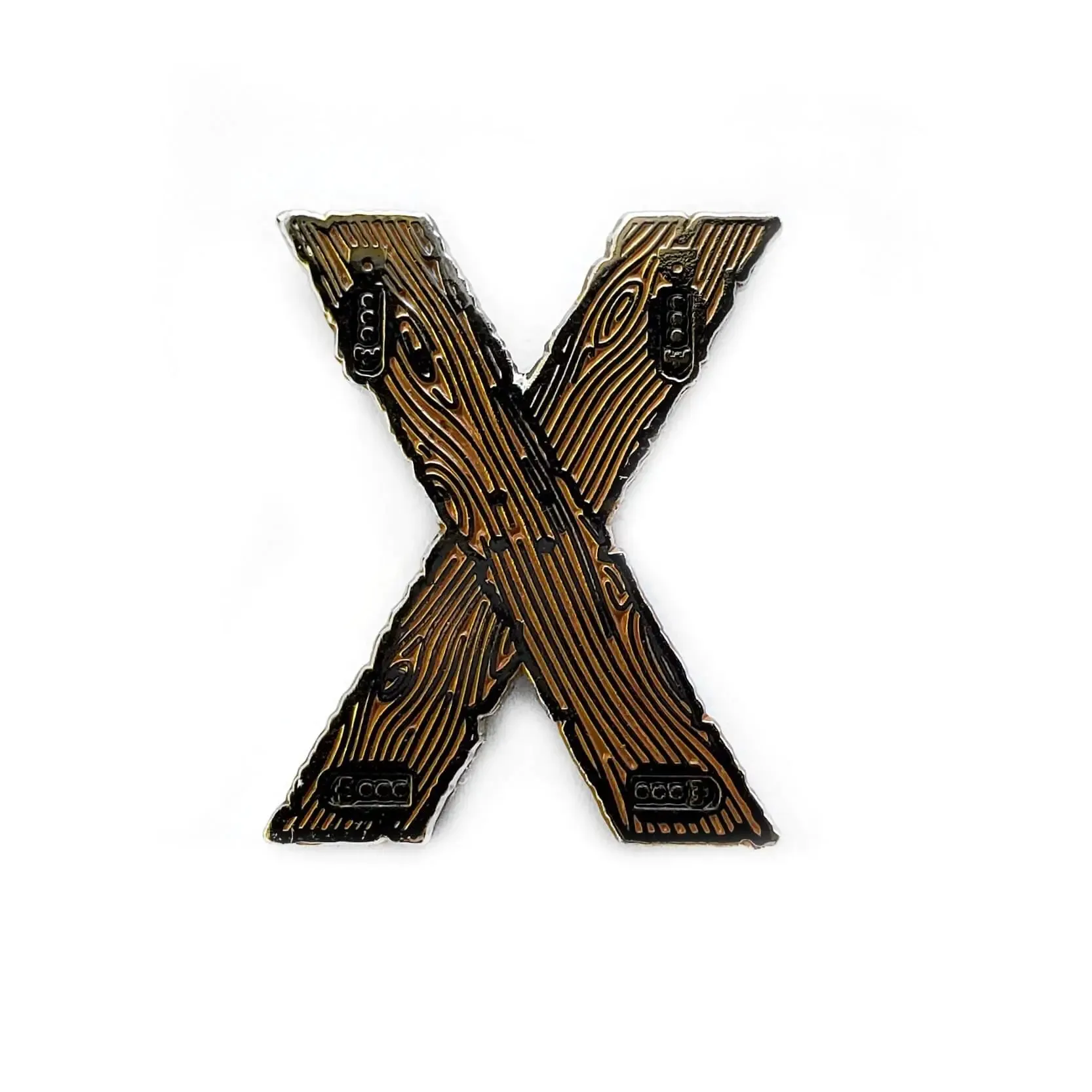 Saint Andrew's Cross Pin
