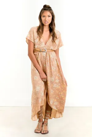 Saltwater Luxe Bombshell Maxi Dress | Rose