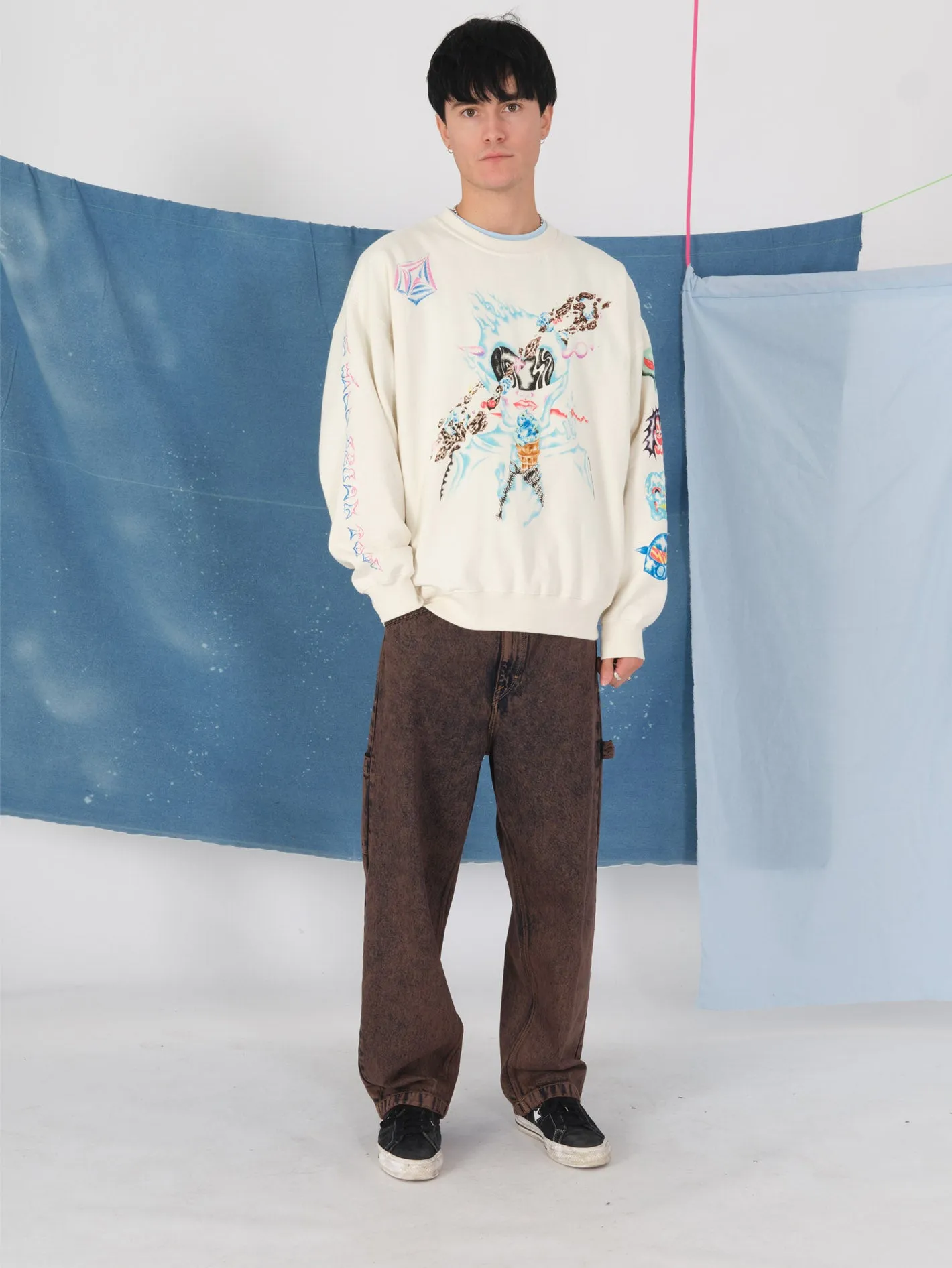 Sam Ryser Sweatshirt - OFF WHITE