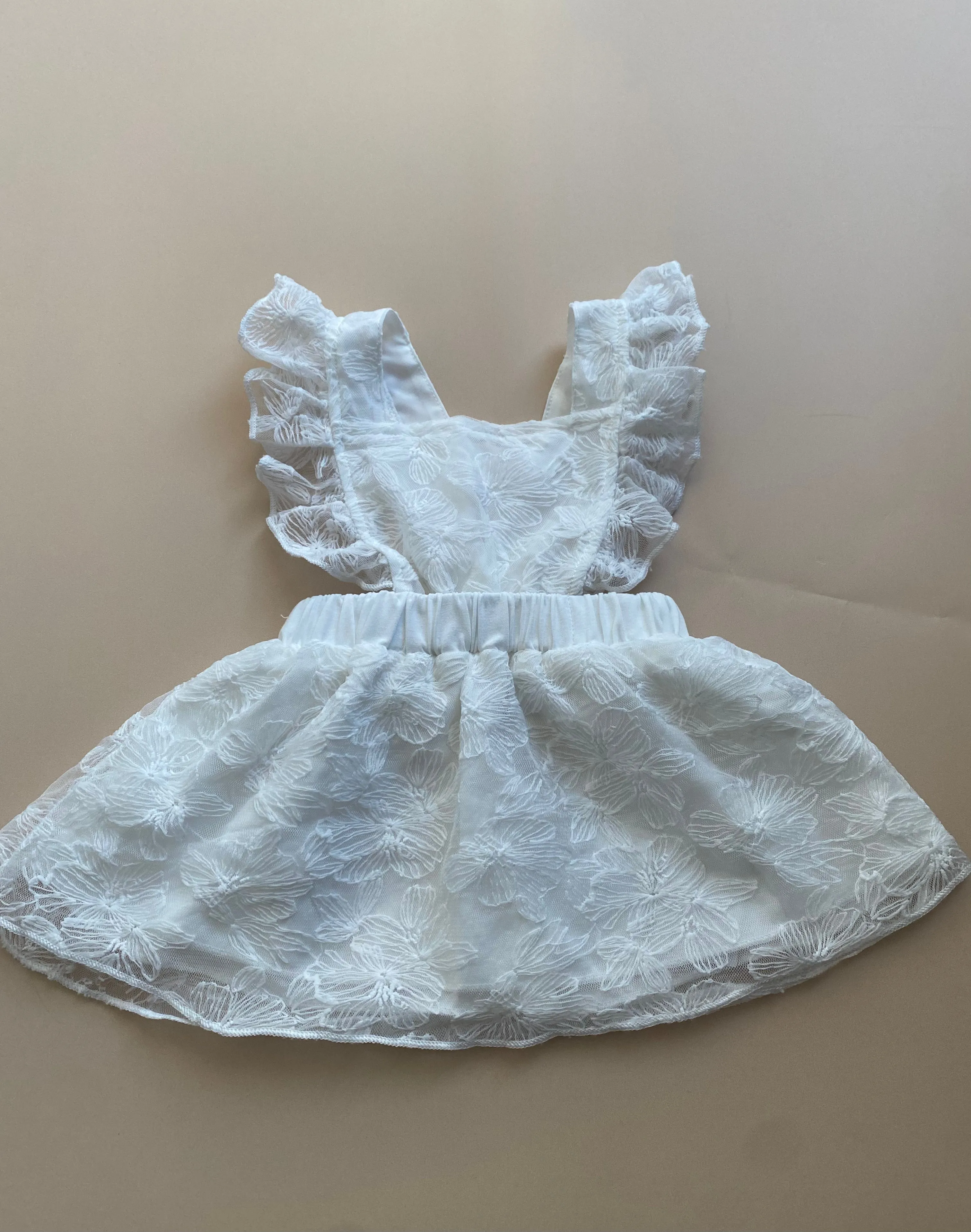 Sample: Baby Girl Sketch Floral Dress - Size 3 Months