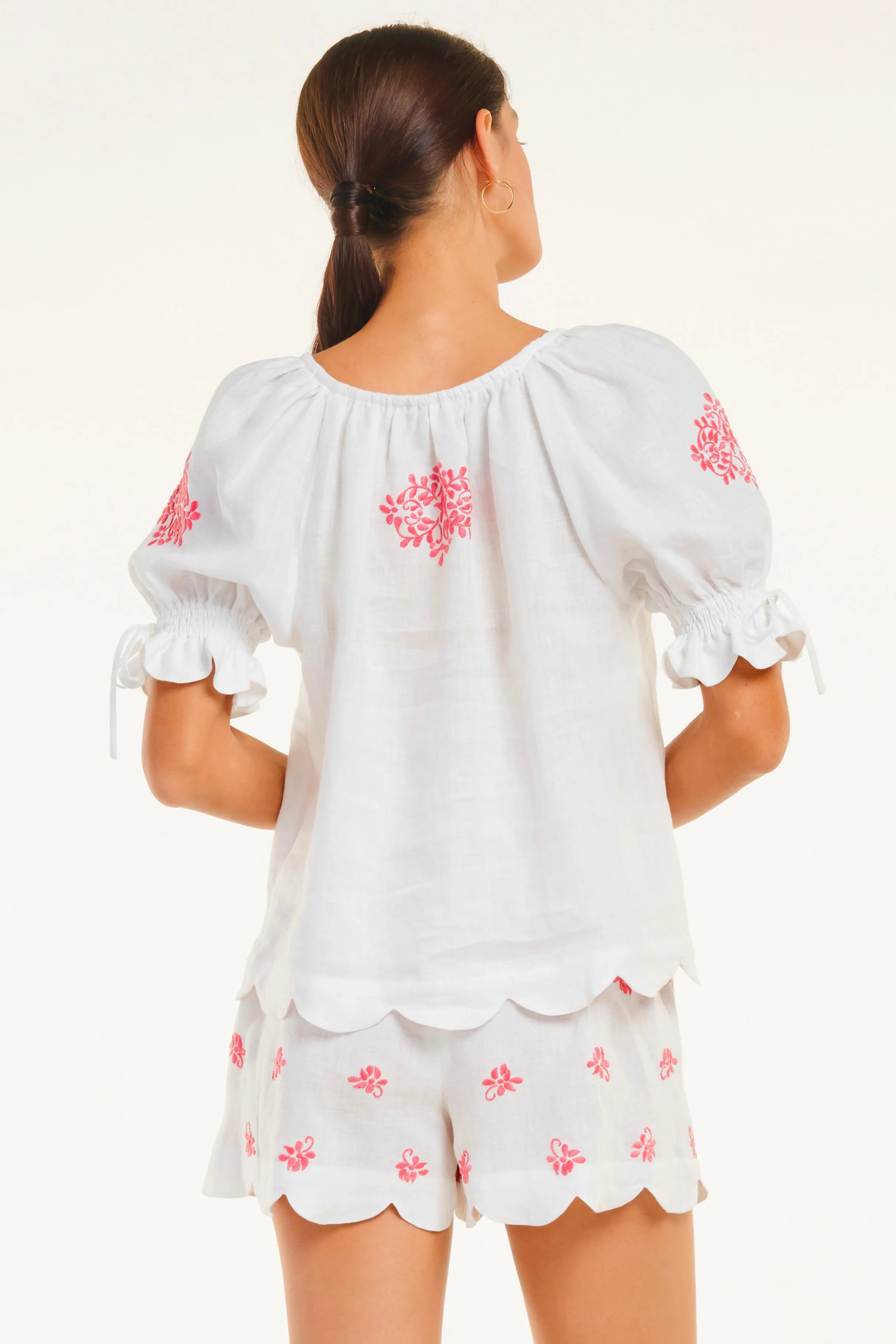 Sandra Top, Ivory Pink