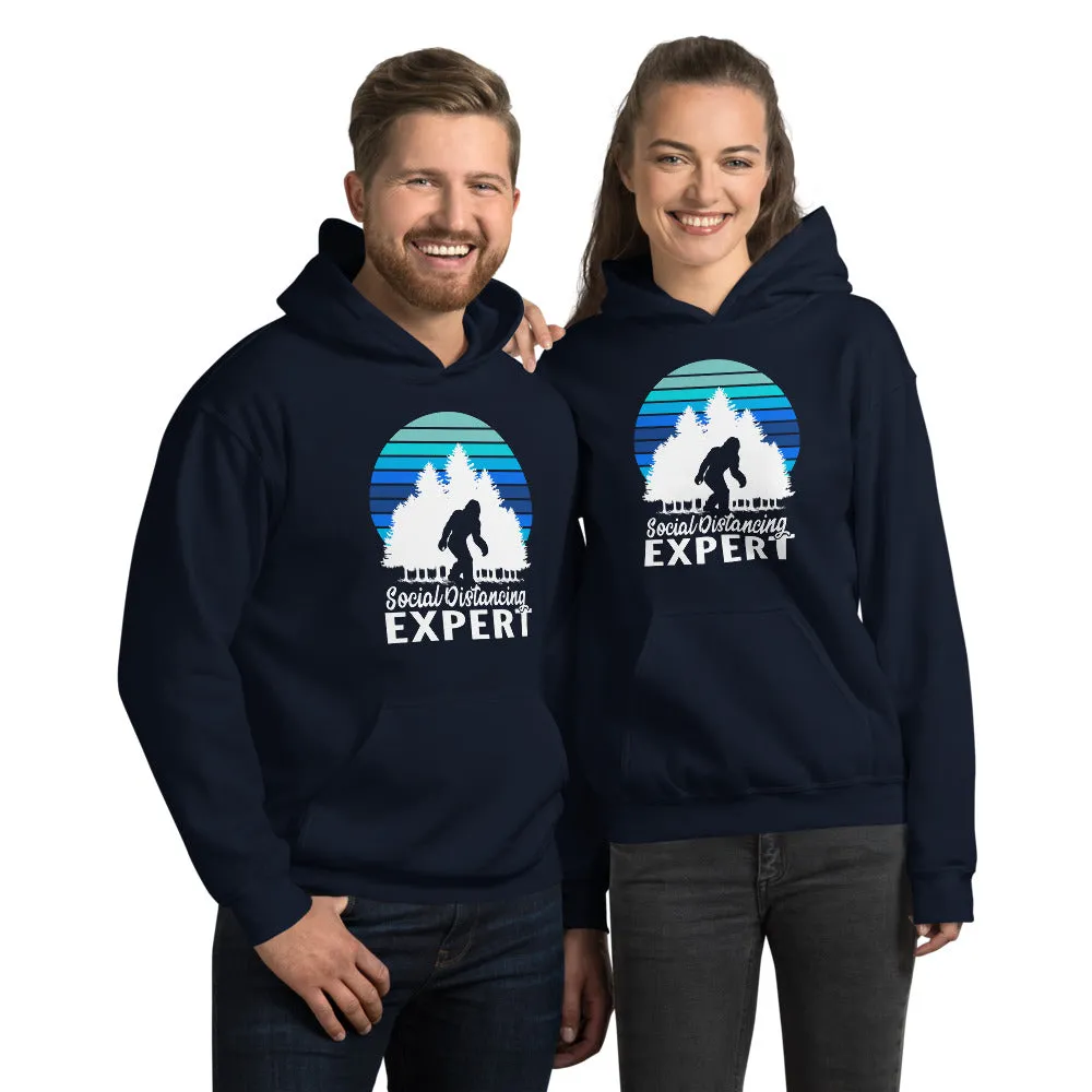 Sasquatch: Social Distancing Expert Unisex Hoodie
