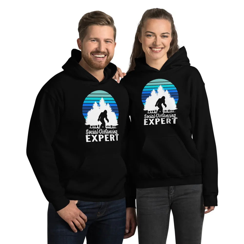 Sasquatch: Social Distancing Expert Unisex Hoodie