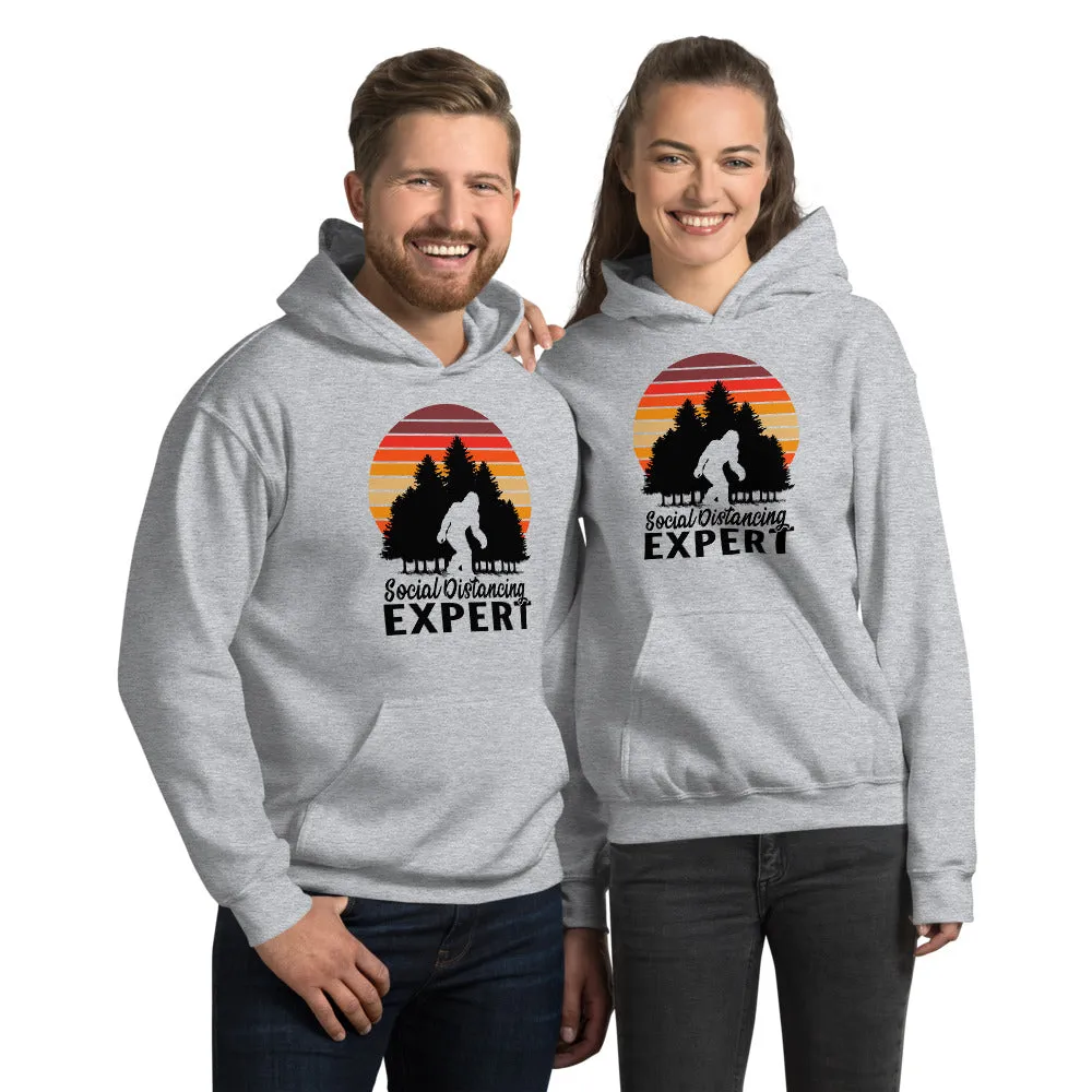 Sasquatch: Social Distancing Expert Unisex Hoodie