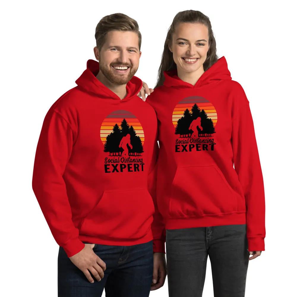 Sasquatch: Social Distancing Expert Unisex Hoodie