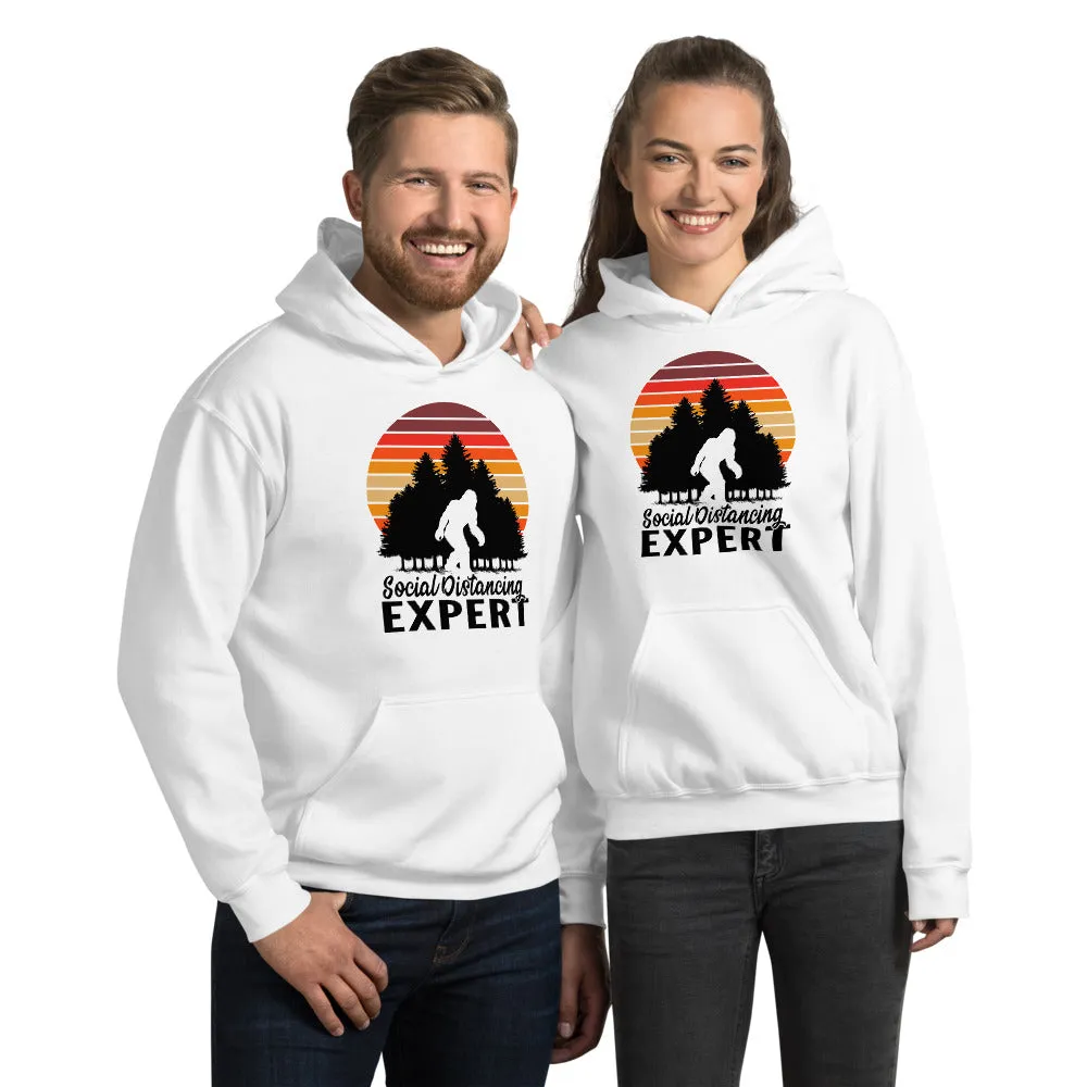 Sasquatch: Social Distancing Expert Unisex Hoodie