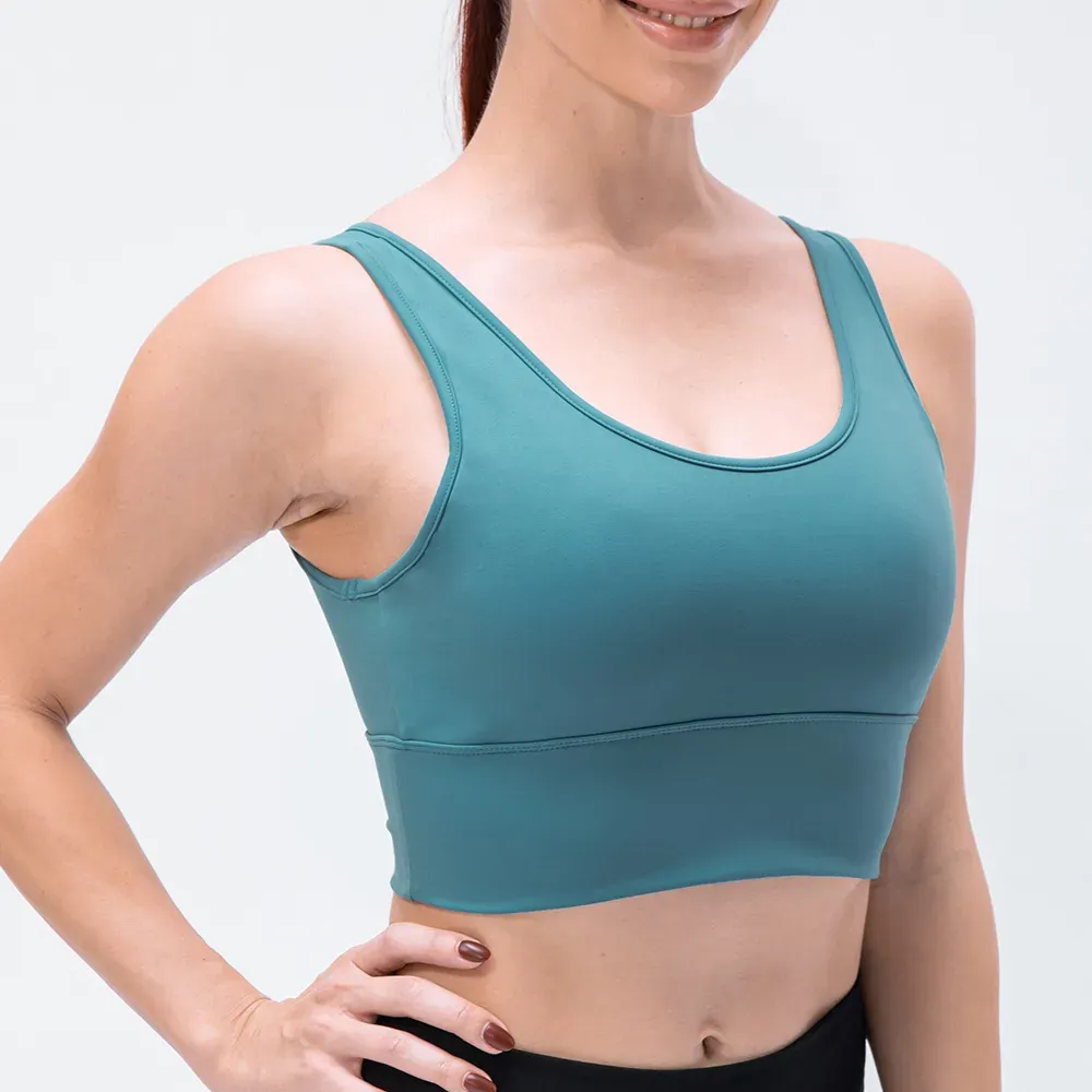 SassySue Reversible Wrap Front Longline Sports Bra