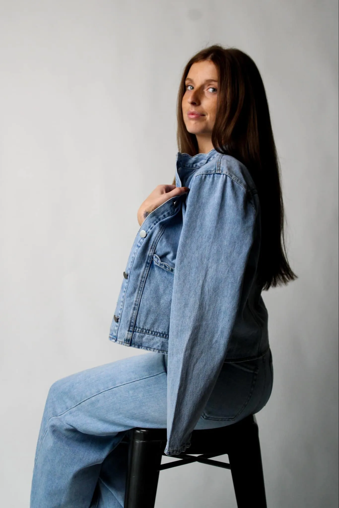 Scallop Hem Jacket