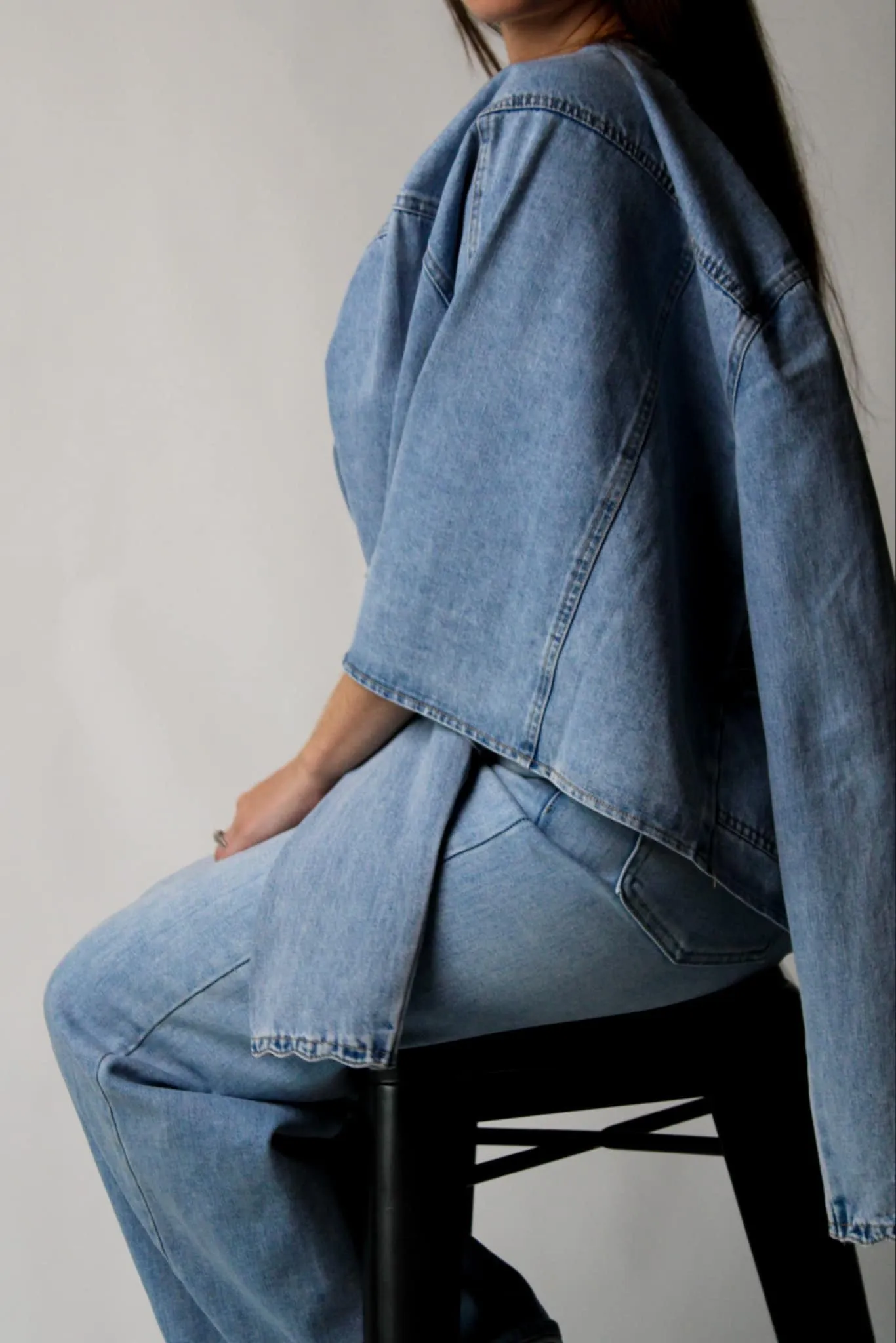 Scallop Hem Jacket