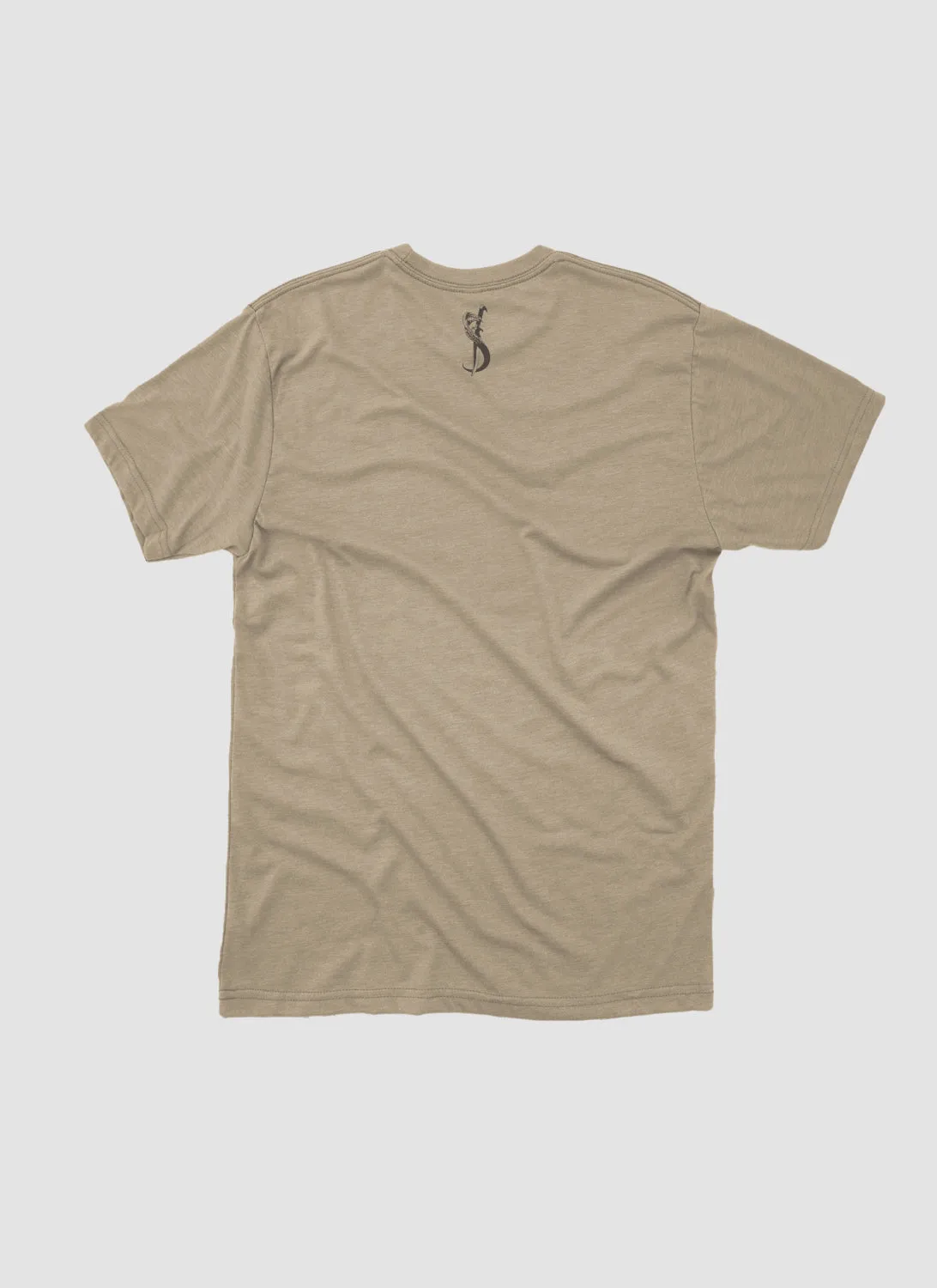 SCARS Oatmeal Brown SYKE Tshirt