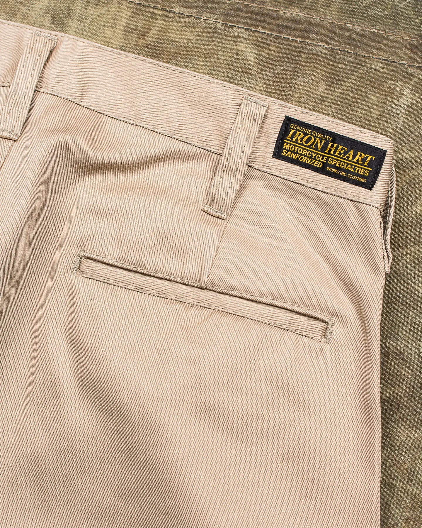 Second Hand Iron Heart 9oz Mercerised Selvedge Cotton Slim Tapered Chinos W 34