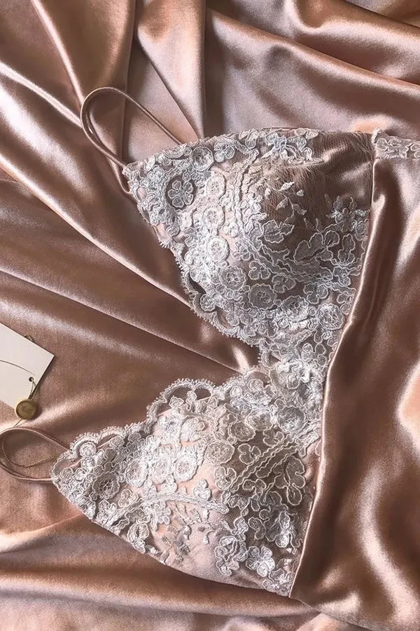 Sexy Mermaid Open Back Spaghetti Straps Prom Dresses With Train, SP637