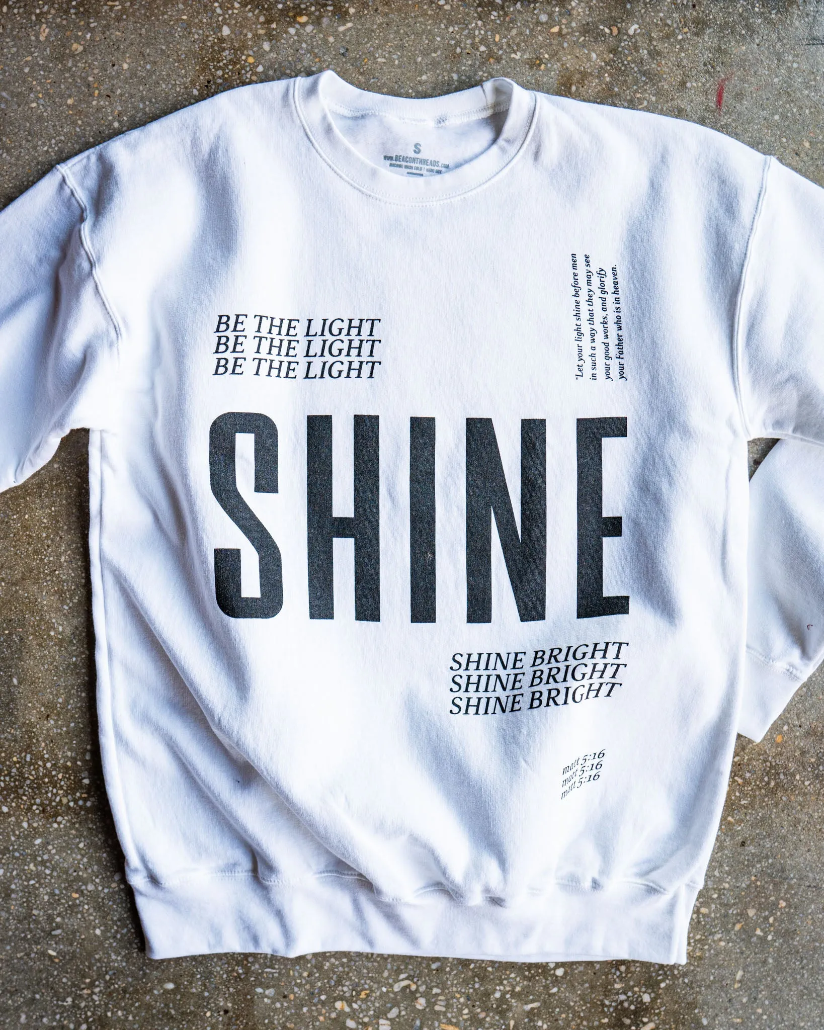 SHINE Adult Drop Shoulder Sweatshirt
