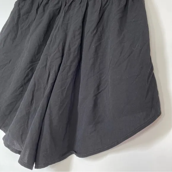 Shore Black Mallorca High Waist Flowy Shorts Size XS