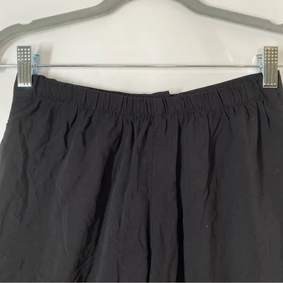 Shore Black Mallorca High Waist Flowy Shorts Size XS