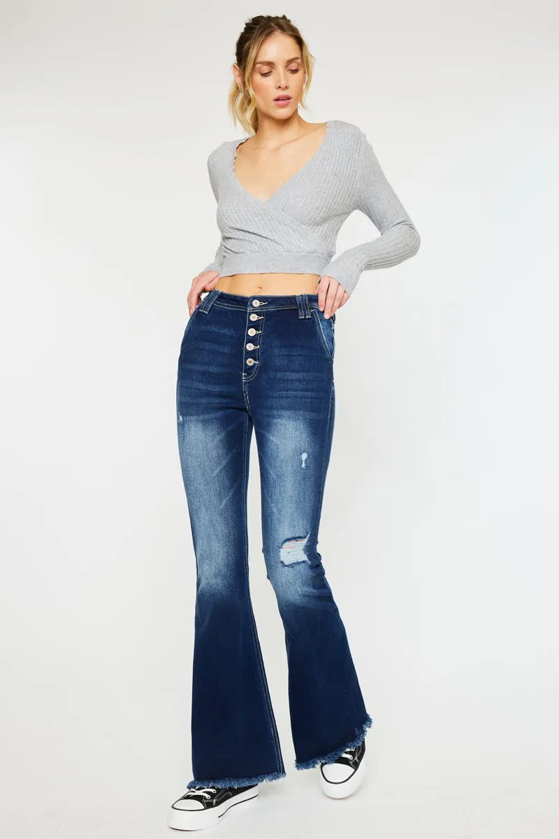 Sian High Rise Flare Jeans
