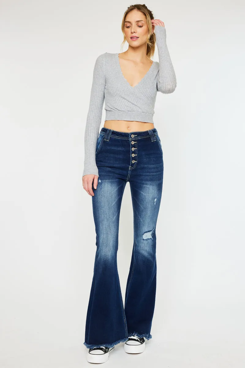Sian High Rise Flare Jeans