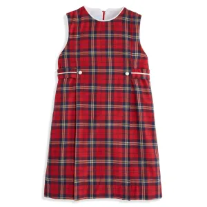 Side Tab Dress -- Riley Tartan
