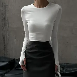 Sleek Move Long Sleeve Bodysuit